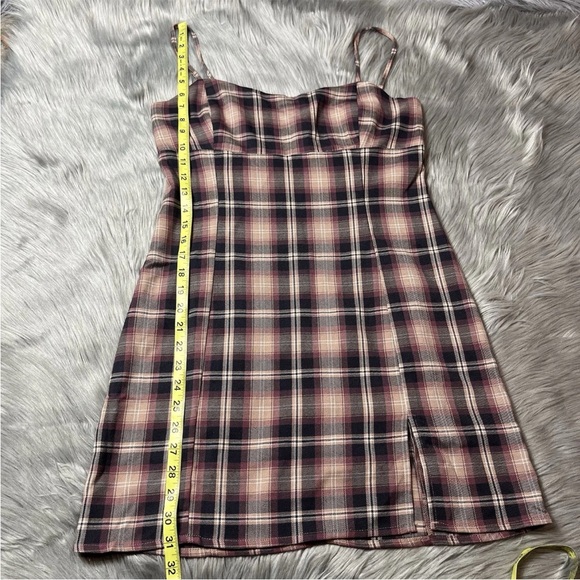 Aeropostale Plaid Mini Tank Dress Size Medium NWT - Picture 6 of 8